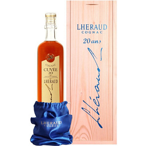 Коньяк Леро Кюве 20 лет 43% 0,7л п/уп 