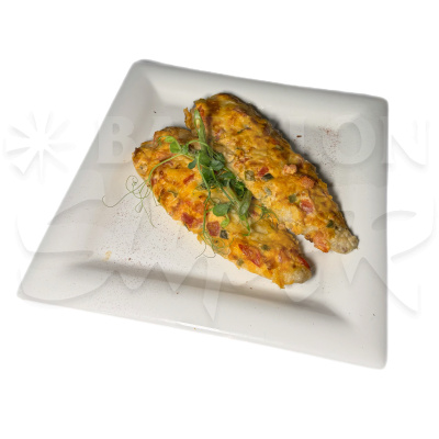 Скумбрия запеченная с овощами кг