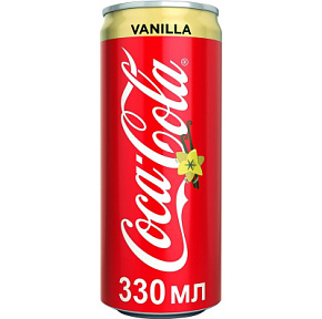Напиток Coca Cola Ванилла 0,33л ж/б 