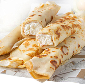 Блины с творогом шт Свиристилева