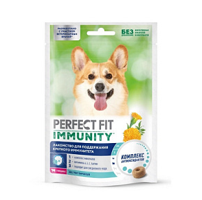 Корм д/собак  PERFECT FIT с говядиной Иммунитет 90г
