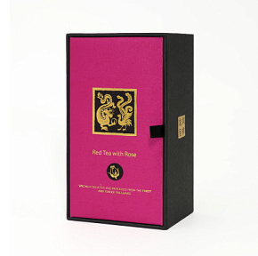 Чай красный с розой Red Tea with Rose 100г