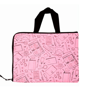 Папка д/школьных тетрадей 40261 розовая 