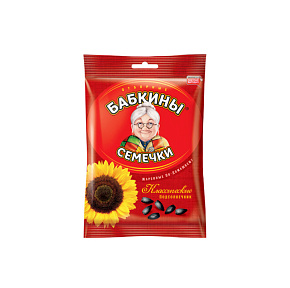 Семечки Бабкины 190г БС868