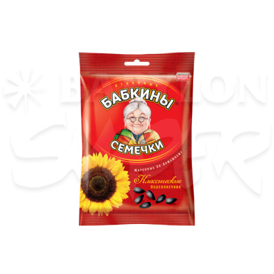 Семечки Бабкины 190г БС868