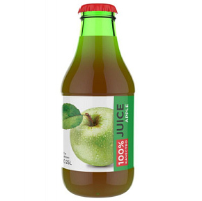 Сок Баринофф Яблоко 250мл стекло ДП