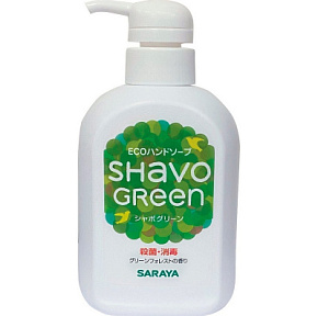 Мыло жидкое д/рук Shavo Green Soap 250мл 
