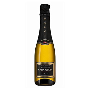 Игристое вино Балаклава Резерв бел.брют 12,5% 0,375л 