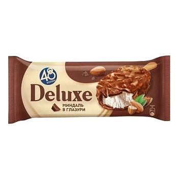 Мороженое 48 копеек Эскимо Deluxe Миндаль 59г (90мл)
