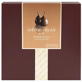 Инжир в молочном шоколаде  с соленой карамелью Rabitos Royale №15 265г
