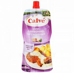 Соус Calve д/мяса сливоч-чесночный 230г  