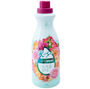 Концентрат жидкий для стирки с ароматом розы 1.2л  310870