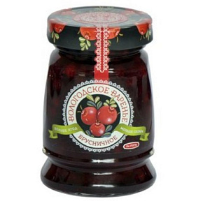 Варенье Брусничное Вологодское домашнее ст/б 370г