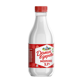 Молоко паст. Домик в деревне 3,2% 955г Молоко паст. Домик в деревне 3,2% 955г