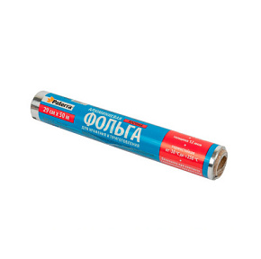 Фольга алюминиевая Paterra ПРОЧНАЯ 50м 29см