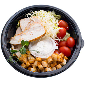 Салат Цезарь с курицей 300г шт СП КУЛИНАРИЯ