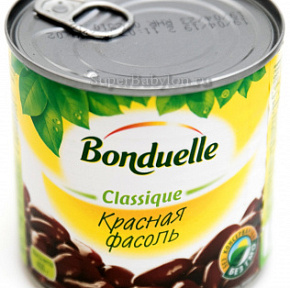 Фасоль красная Бондюэль 400г 