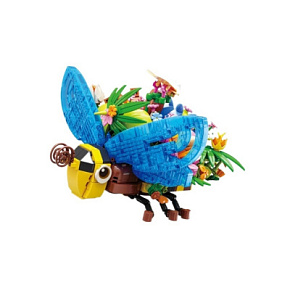 Игрушка конструктор Бабочка в цветах 81119С