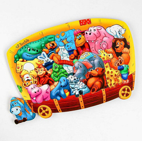 Игрушка Пазл Поездка с цирком US14