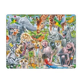 Игрушка Пазл Счастливые животные Африки CZ3