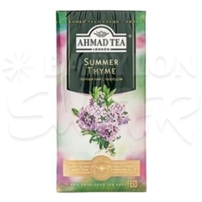 Чай Ахмад черный с чабрецом 25*1,5г 