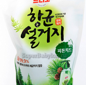 Ср-во д/мытья посуды ТРИО 1200мл Фитонциды запаска