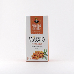 Масло Облепиховое Масляный Король 100мл