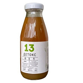Сок Детокс Фруктовый №13 1л грейпфр,сельдерей,яблоко