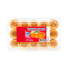 Тарталетки КиТ д/икры 30шт 180г