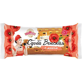 Сдоба Венская Маковая начинка 200г М Дарница 