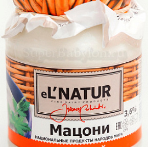 Мацони eL'Natur домашний 3,6% ст/бут. 250г 