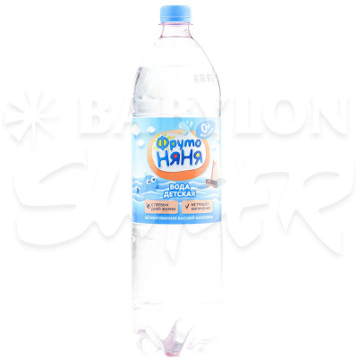 Вода детская ФрутоНяня 1,5л Б/Ц Вода детская ФрутоНяня 1,5л Б/Ц