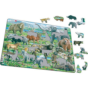 Игрушка Пазл Дикие животные NB10