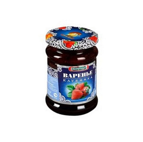 Варенье десертное Клубника 325г Экопродукт
