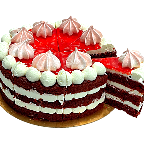 Пирожное Красный Бархат 135г СП КУЛИНАРИЯ