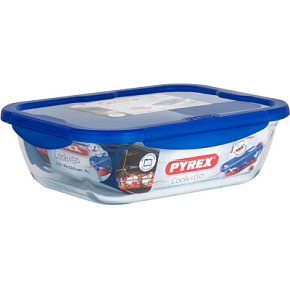 Форма д/запекания и выпечки с крышкой 1.9л Cook&GO 25*19*7см 282PG00ST