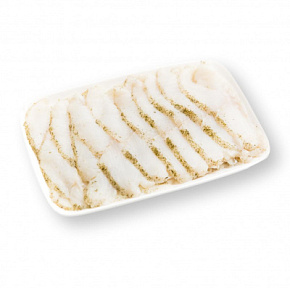 Палтус филе с/с с укропом кг (нарезка)