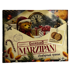 Конфеты  MARZIPAN Имбирный пряник 115г Grondard