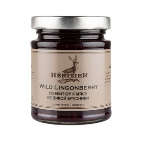 Конфитюр Хэритиер из дикой брусники 180г 