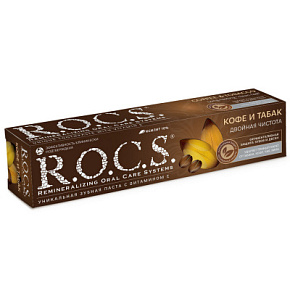 Зубн.паста ROKS Кофе и Табак 74г  
