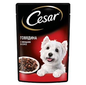 Корм Cesar 85г Говядина с овощами 