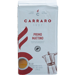 Кофе молотый Carraro Primo Mattino 250г