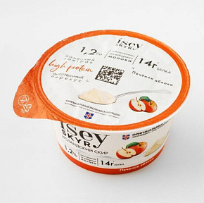 Исландский скир ISEY SKYR с печеным яблоком1,2% 150 г