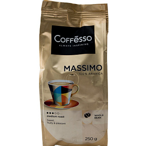 Кофе Coffesso Massimo 250 г зерно 