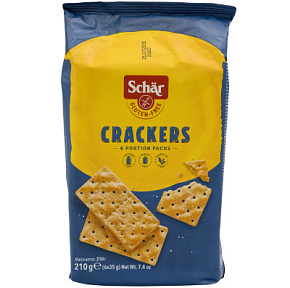 Крекеры Crackers 210г без глютена