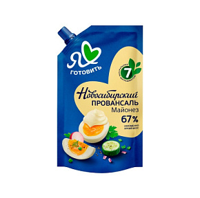 Майонез Я люблю готовить Московский провансаль классический 67% 200мл