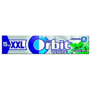 Жев.резинка Orbit  XXL Белоснежный Нежная мята 20,4г 