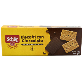 Печенье Biscotti с шоколадом б/глютена 150г