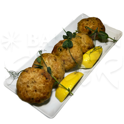 Котлеты рыбные из скумбрии и горбуши кг СП КУЛИНАРИЯ