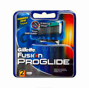 Кассеты д/бритья Gillete Fusion  PROGLIDE 2шт.  Кассеты д/бритья Gillete Fusion  PROGLIDE 2шт.